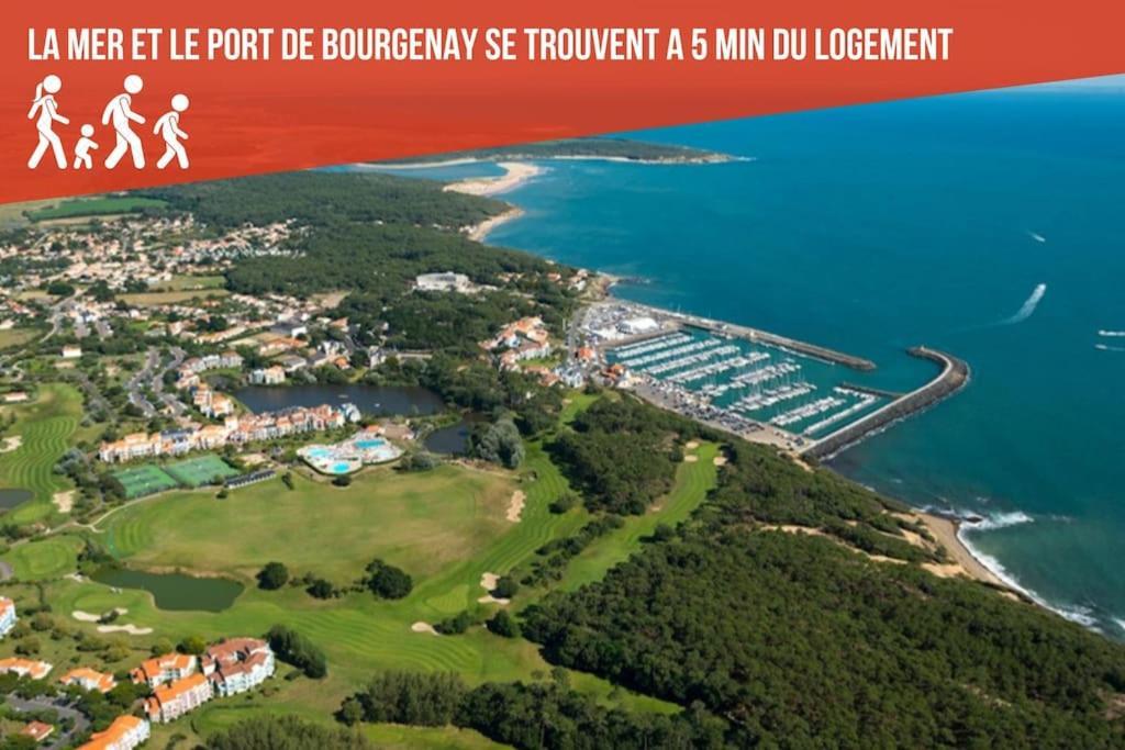 "Le Filet Du Lac" Appartement Atypique, 5 Personnes, Duplex, Vue Lac, Acces Parc Aquatique Gratuit Talmont-Saint-Hilaire المظهر الخارجي الصورة